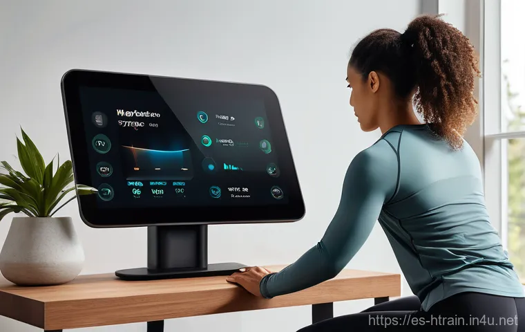 홈트 홈짐 꾸미기 - A well-organized and functional home gym space, showcasing smart storage solutions. A person (wearin...