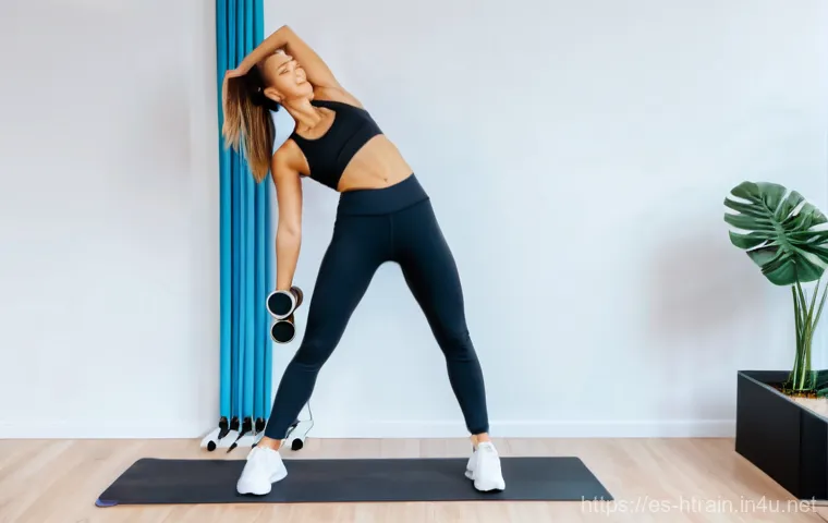 홈트 운동 기계 추천 - **Prompt 1: Urban Apartment Home Gym (Space-Saving Design)**
    A bright, clean, and modern apartme...