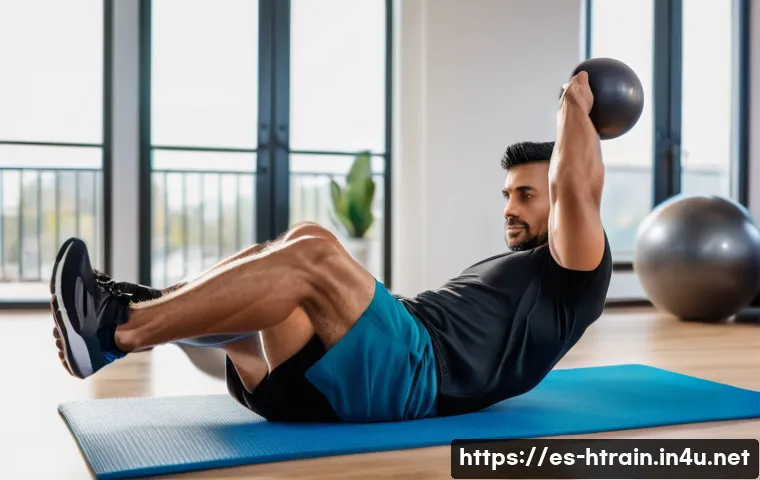 홈트 크런치 관련 이미지 1